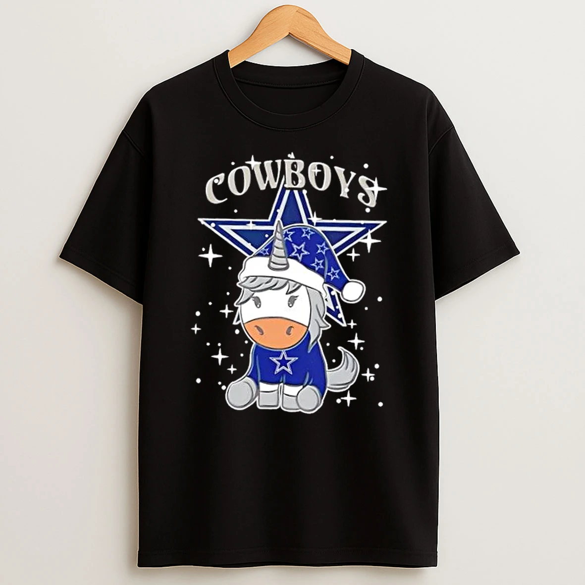 Dallas Cowboys Football X Unicorn Merry Christmas Shirts