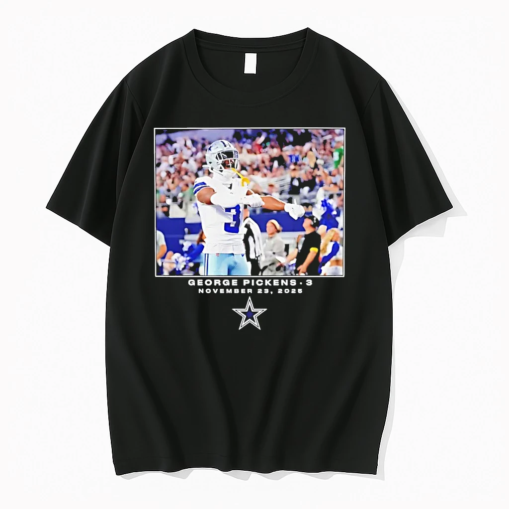 Dallas Cowboys George Pickens 2025 Nfl Flash Features Week 12 Shirts