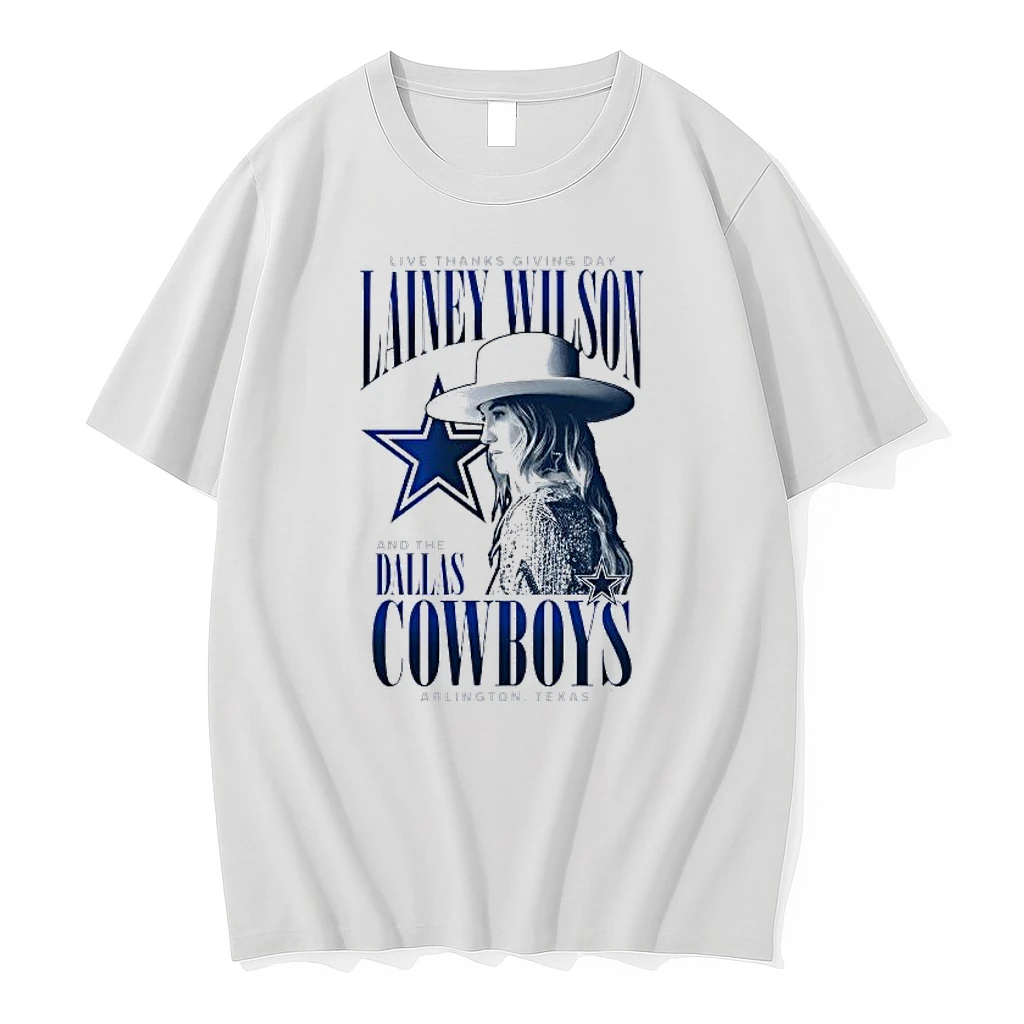 Dallas Cowboys Lainey Wilson Thanksgiving Halftime Arlington Shirts