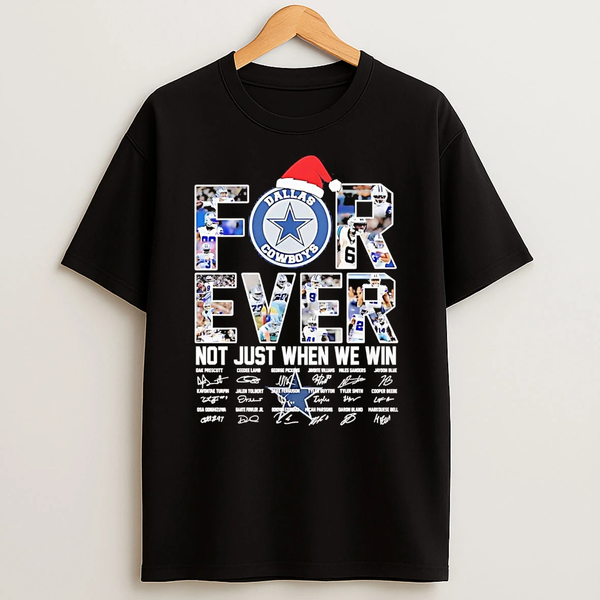 Dallas Cowboys Forever Not Just When We Win Christmas Shirts
