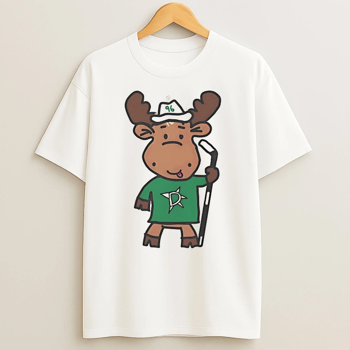 Dallas Stars Doodle Moose Shirts