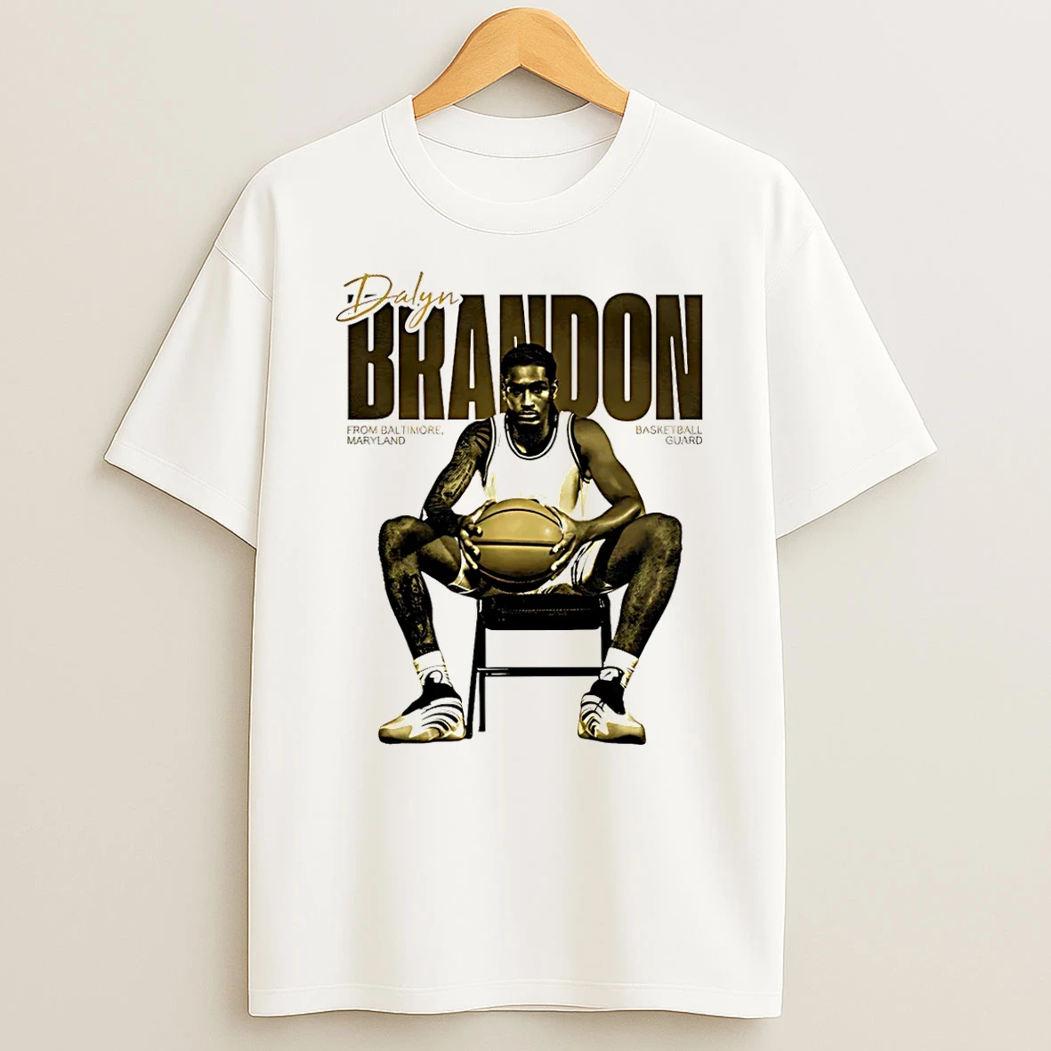 Dalyn Brandon Southern Miss Golden Eagles Guard Graphic Shirts