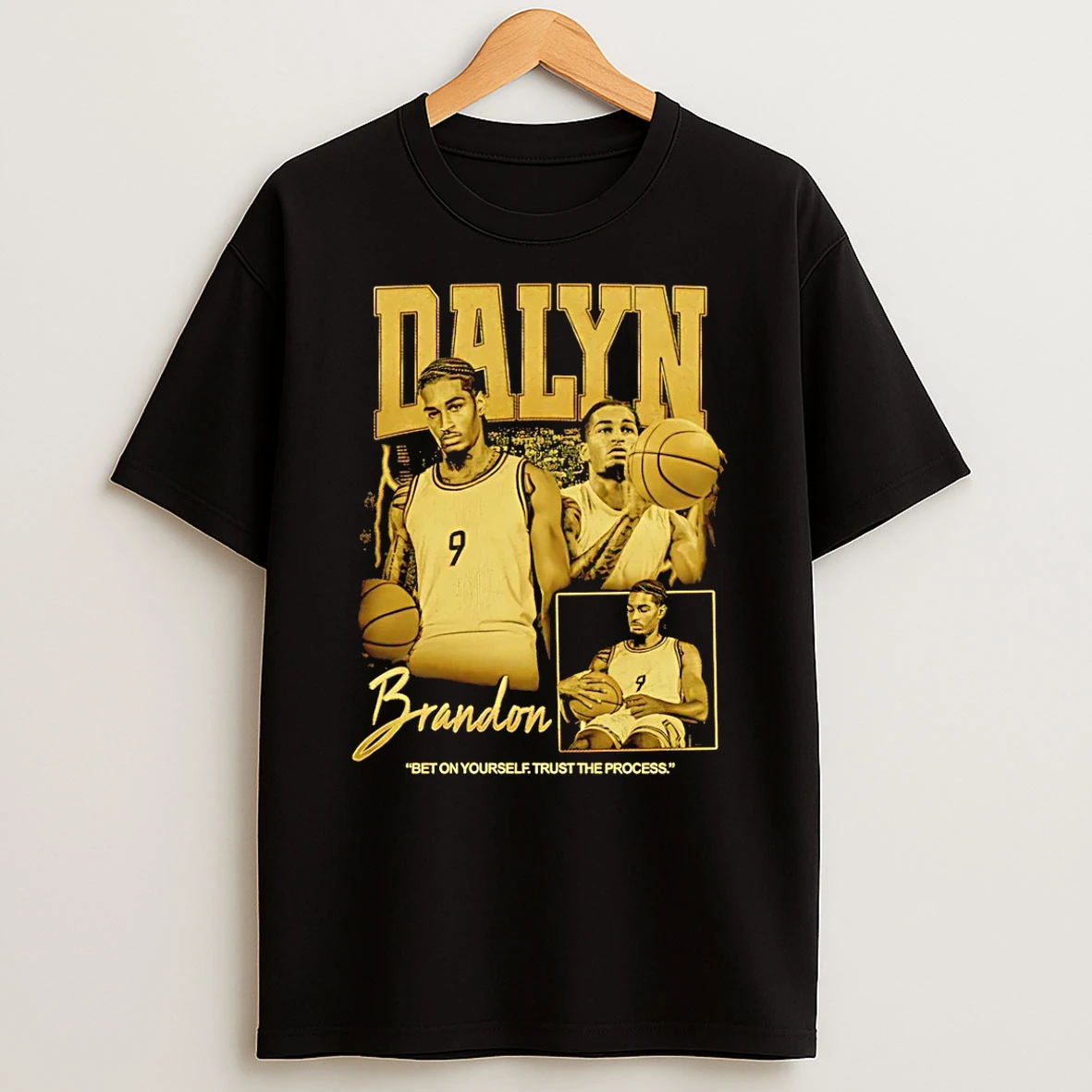 Dalyn Brandon Southern Miss Golden Eagles Bet On Yourself Trust The Process Shirts