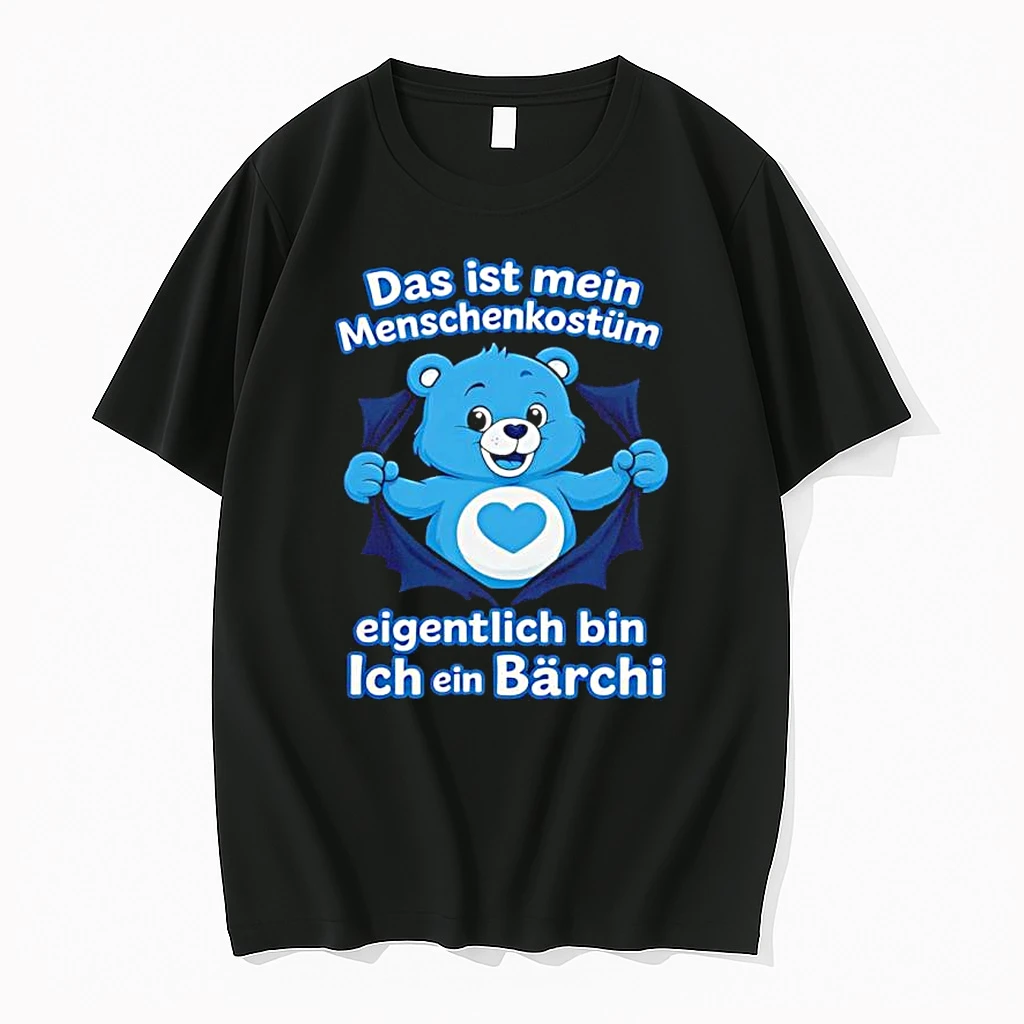 Damen Premium Bio Menschenkostum Eigentlich Bin Ich Ein Barchi Shirts