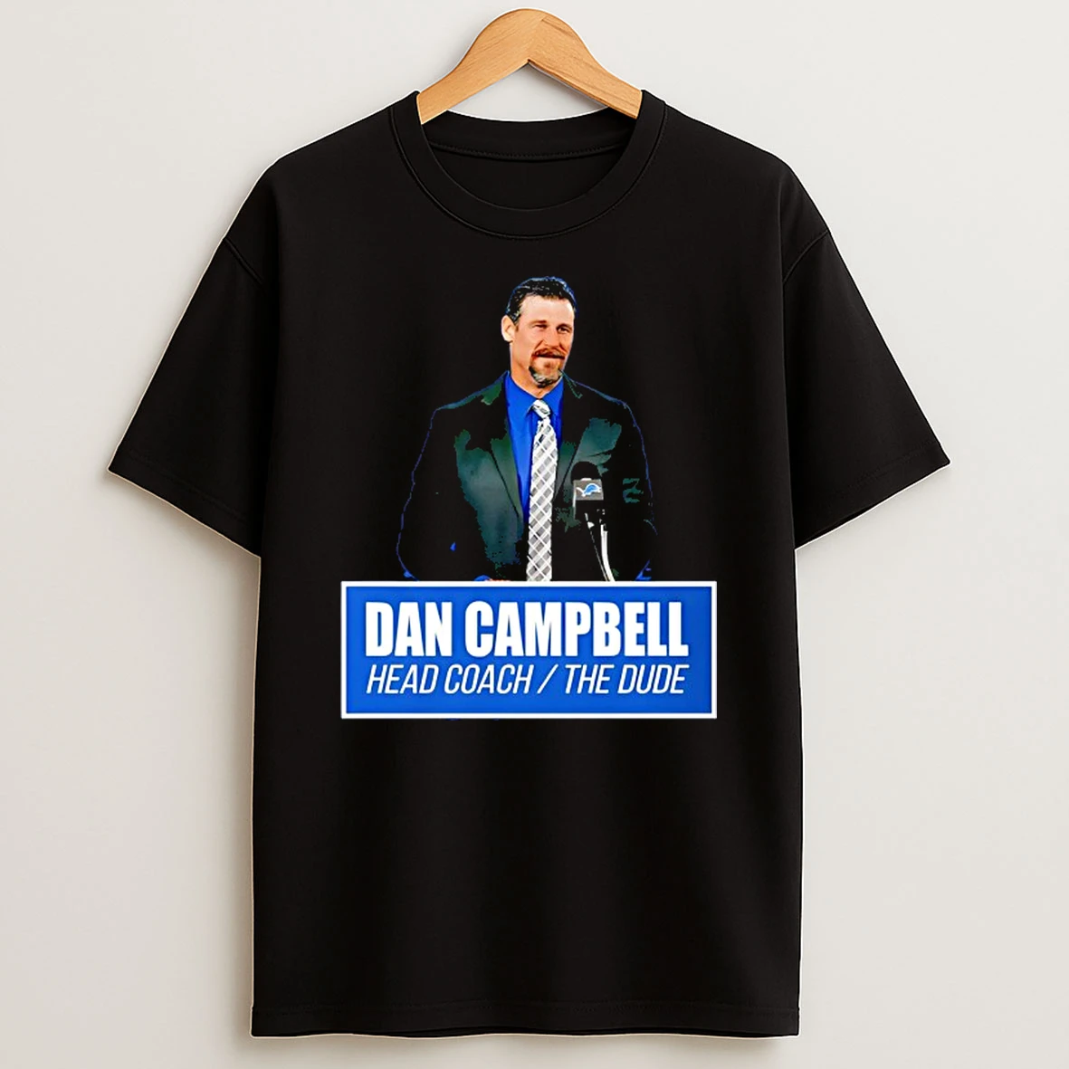 Dan Campbell Head Coach The Dude Shirts