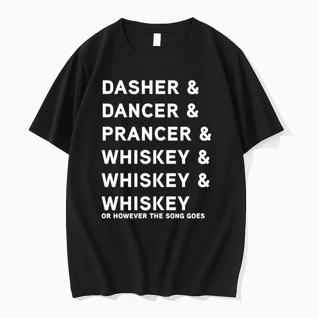 Dancer Prancer And Whiskey Bourbon And Scotch Shirts