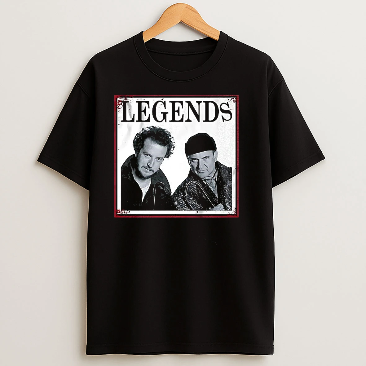 Daniel Stern And Joe Pesci Legends Wet Bandits Home Alone Christmas T Shirts