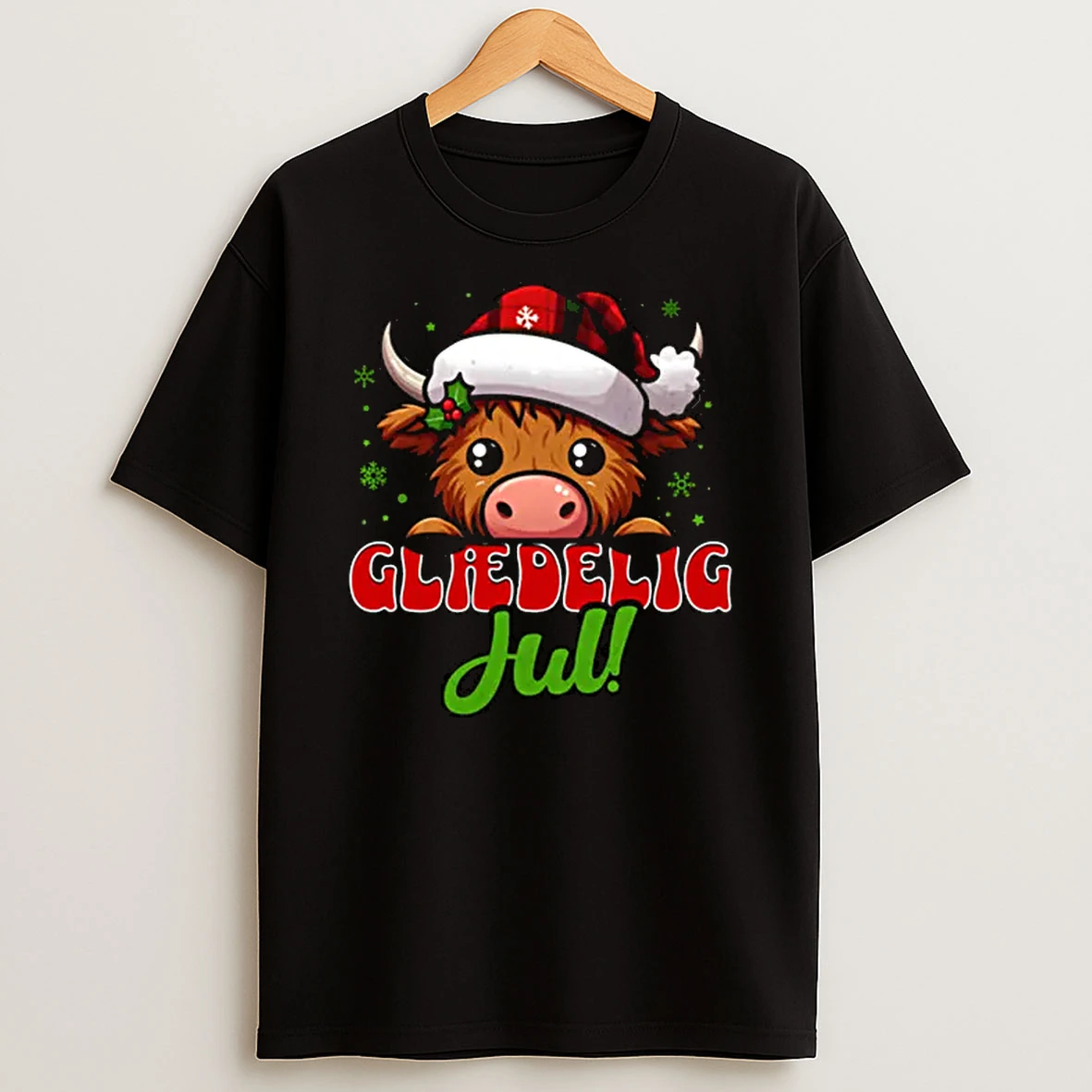 Danish Merry Christmas Glaedelig Jul Shirts