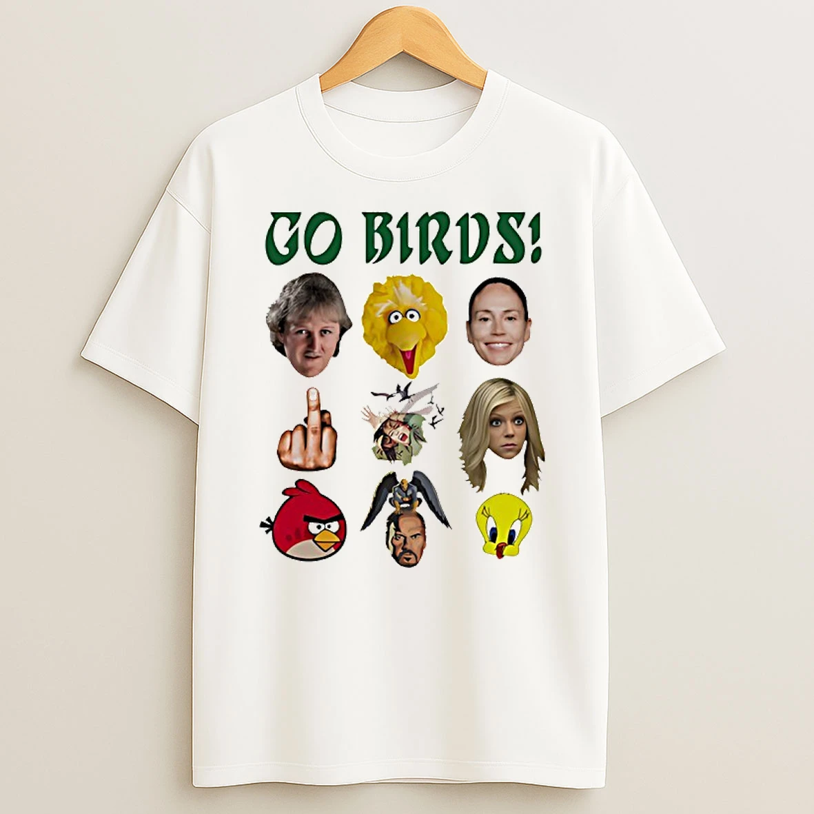 Danny Devito Big Bird Kaitlin Olson Its Always Sunny In Philadelphia Characters Go Birds Shirts