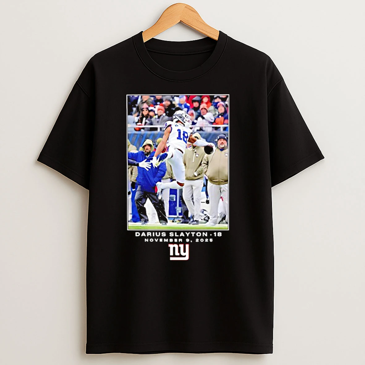 Darius Slayton New York Giants Nfl Flash Features Week 10 2025 T Shirts