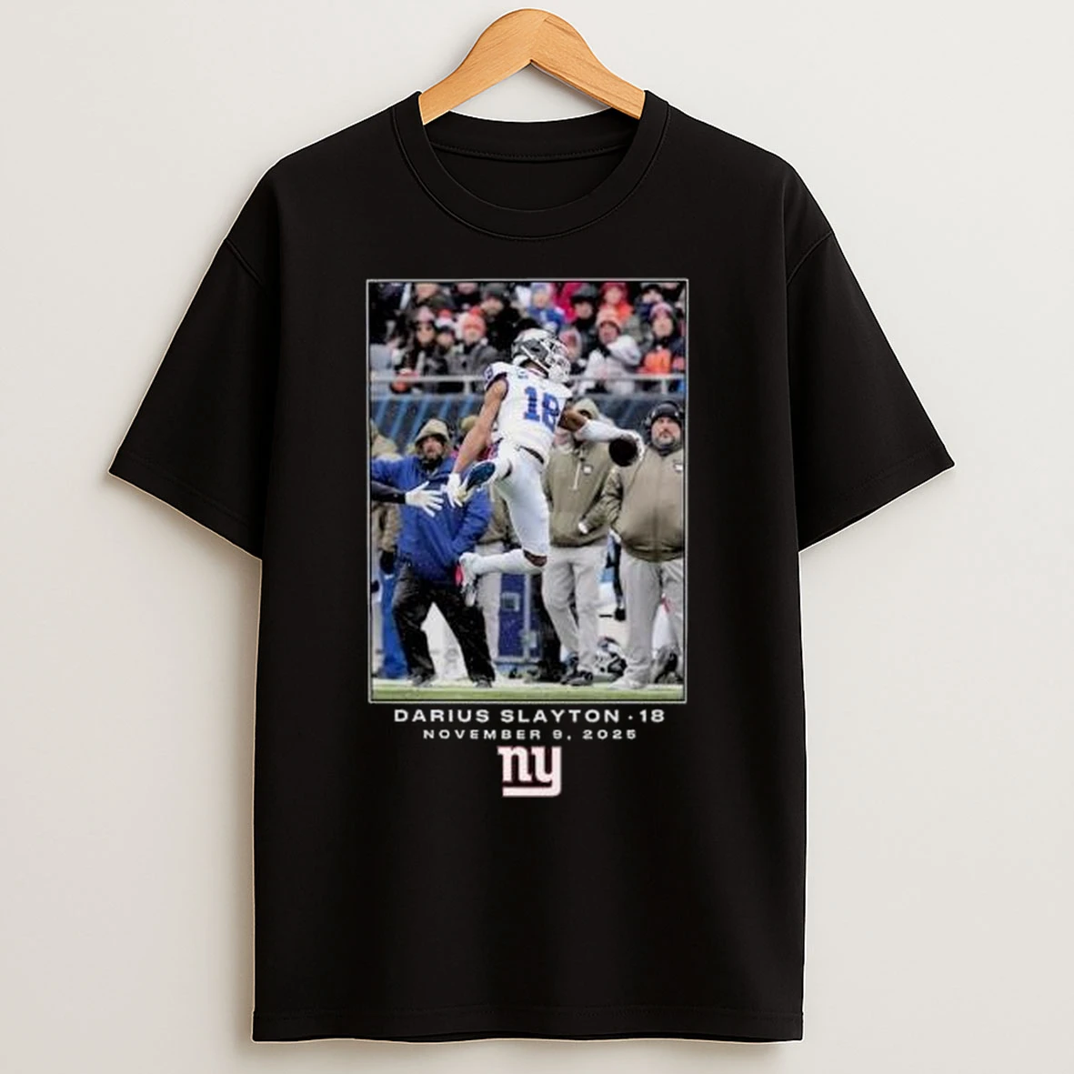 Darius Slayton New York Giants Nfl Flash Features Week 10 Circle Black T Shirts