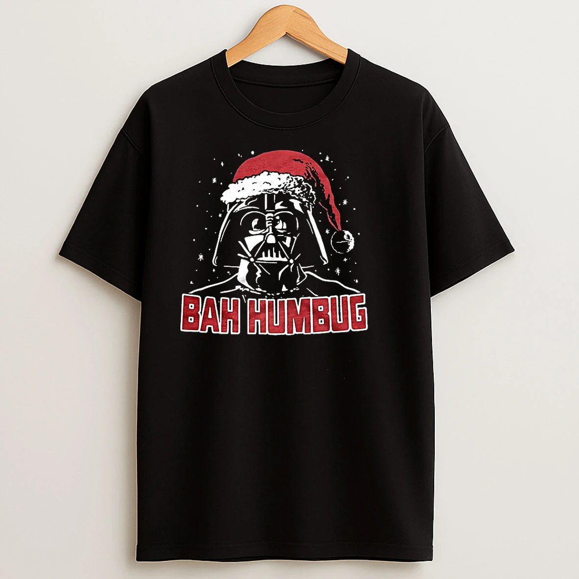 Darth Vader Star Wars Villain Bah Humbug Christmas T Shirts