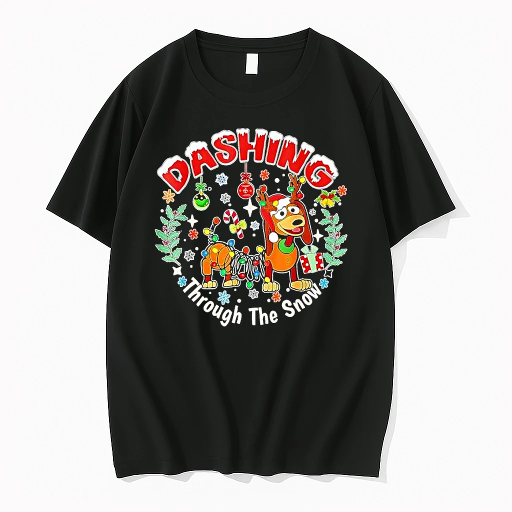 Dashing Through The Snow Dog Christmas Funny Christmas Shirts