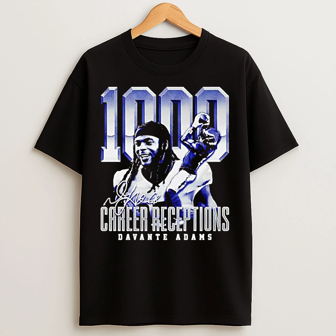 Davante Adams 1000 Career Receptions Los Angeles Rams T Shirts