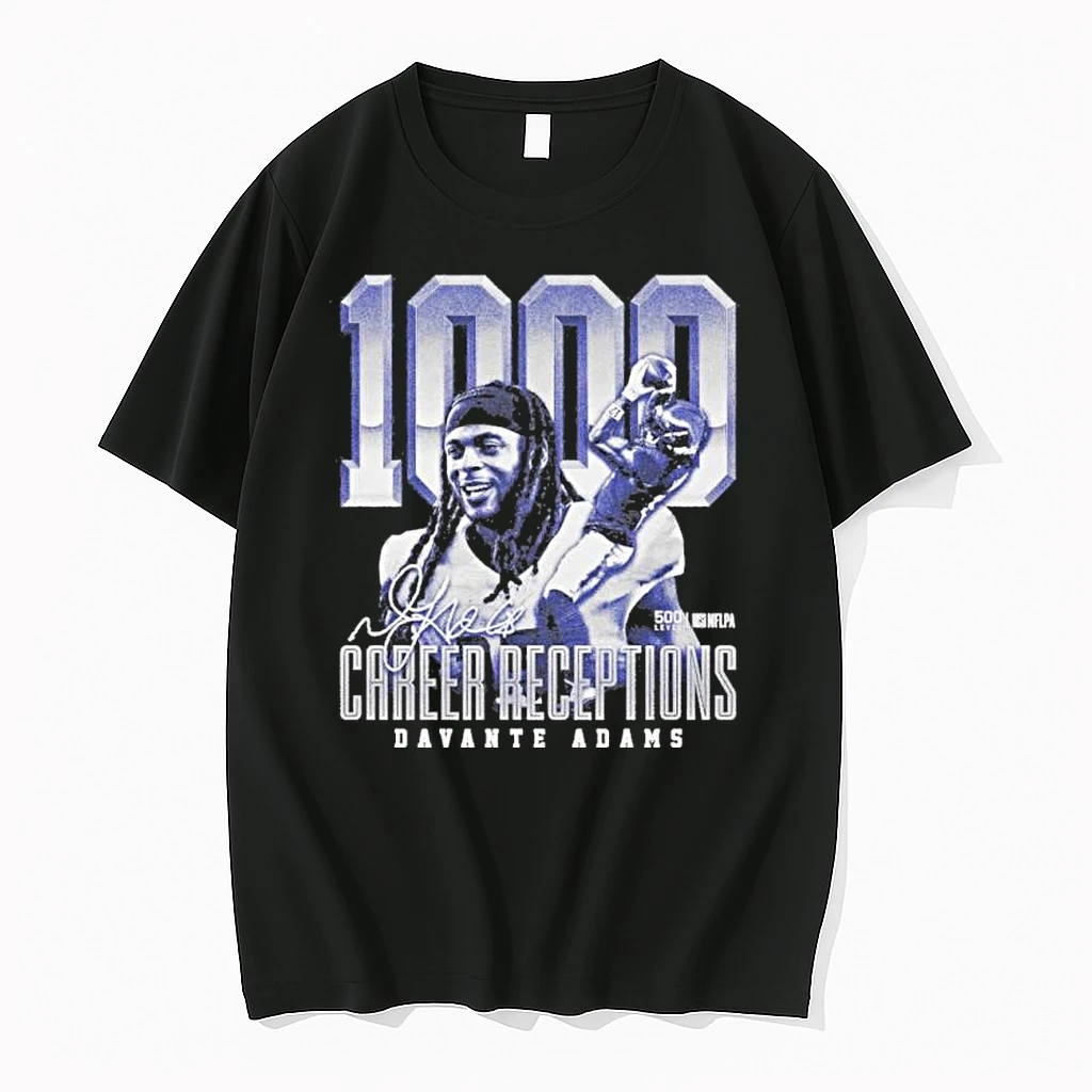 Davante Adams Los Angeles Rams 1000 Career Receptions Shirts