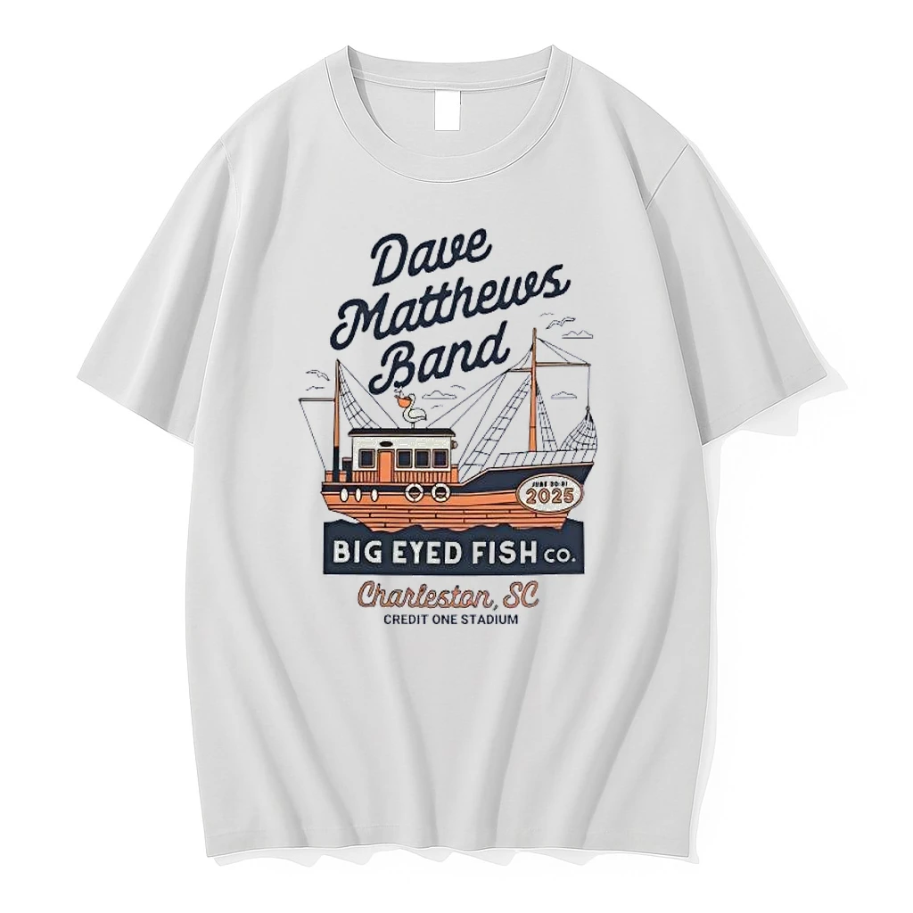 Dave Matthews Band Big Eyed Fish Co Charleston Sc Shirts