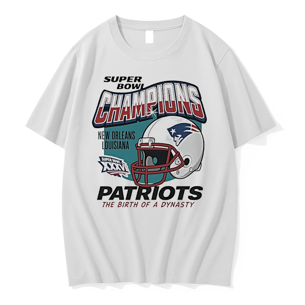 Dave Portnoy Wearing Patriots Super Bowl Xxxvi Champions The Birth Of A Dynasty Shirts
