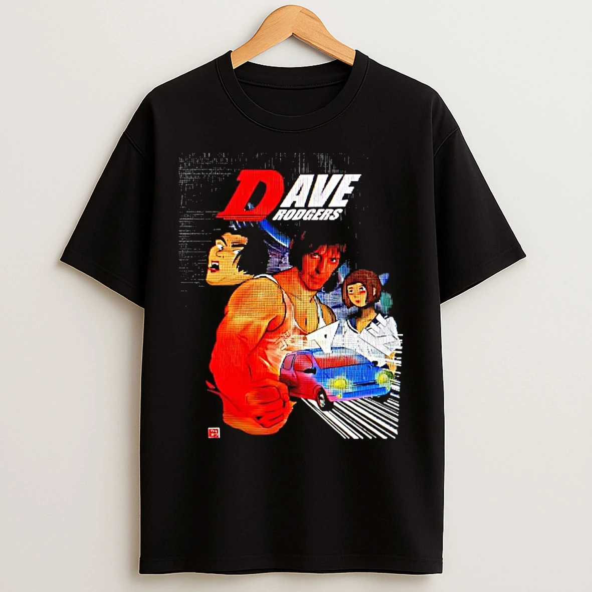 Dave Rodgers Anime Or Action Movie T Shirts