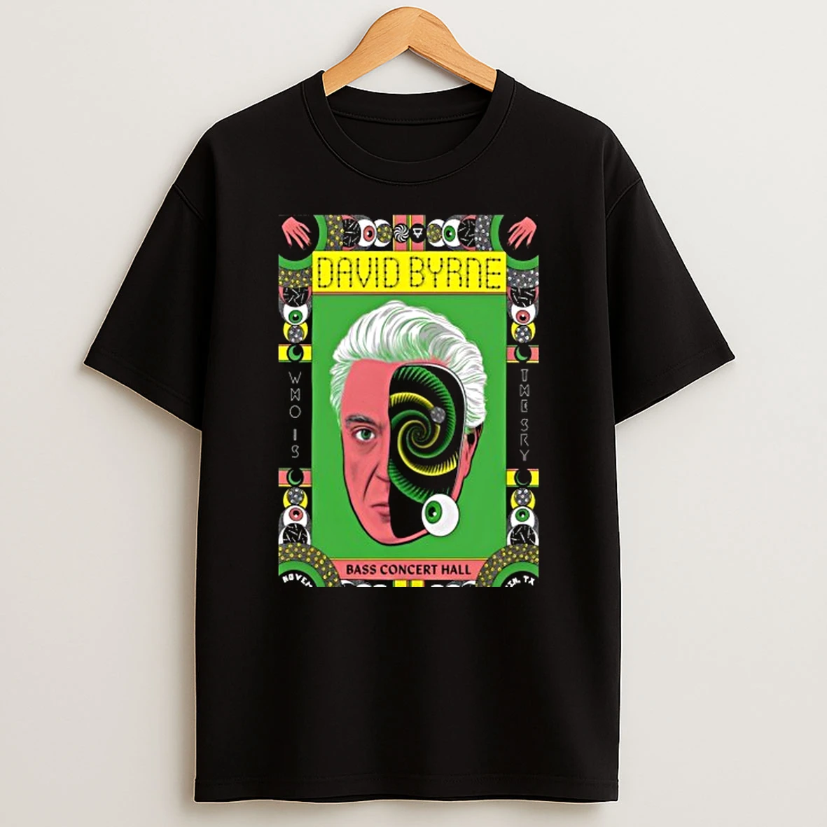 David Byrne Bass Concert Hall Nov 25 26 2025 Shirts