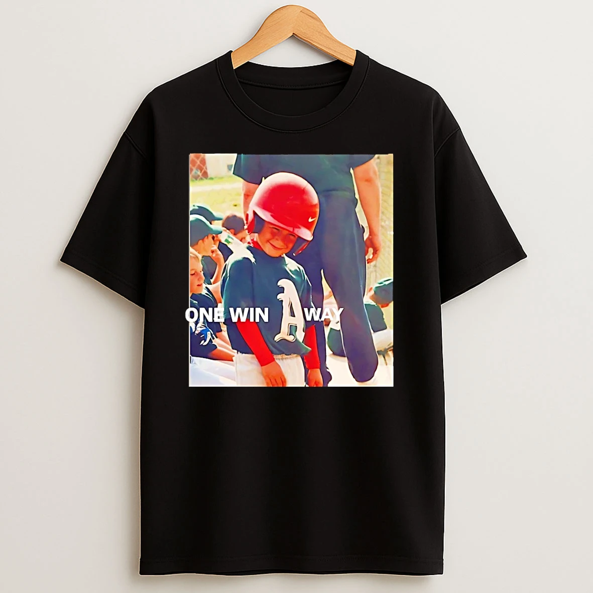 Davis Schneider Young Toronto Blue Jays One Win Away T Shirts