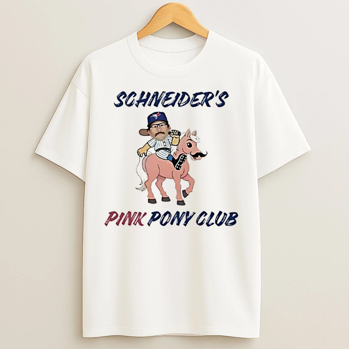 Davis Schneiders Pink Pony Club Toronto Blue Jays T Shirts