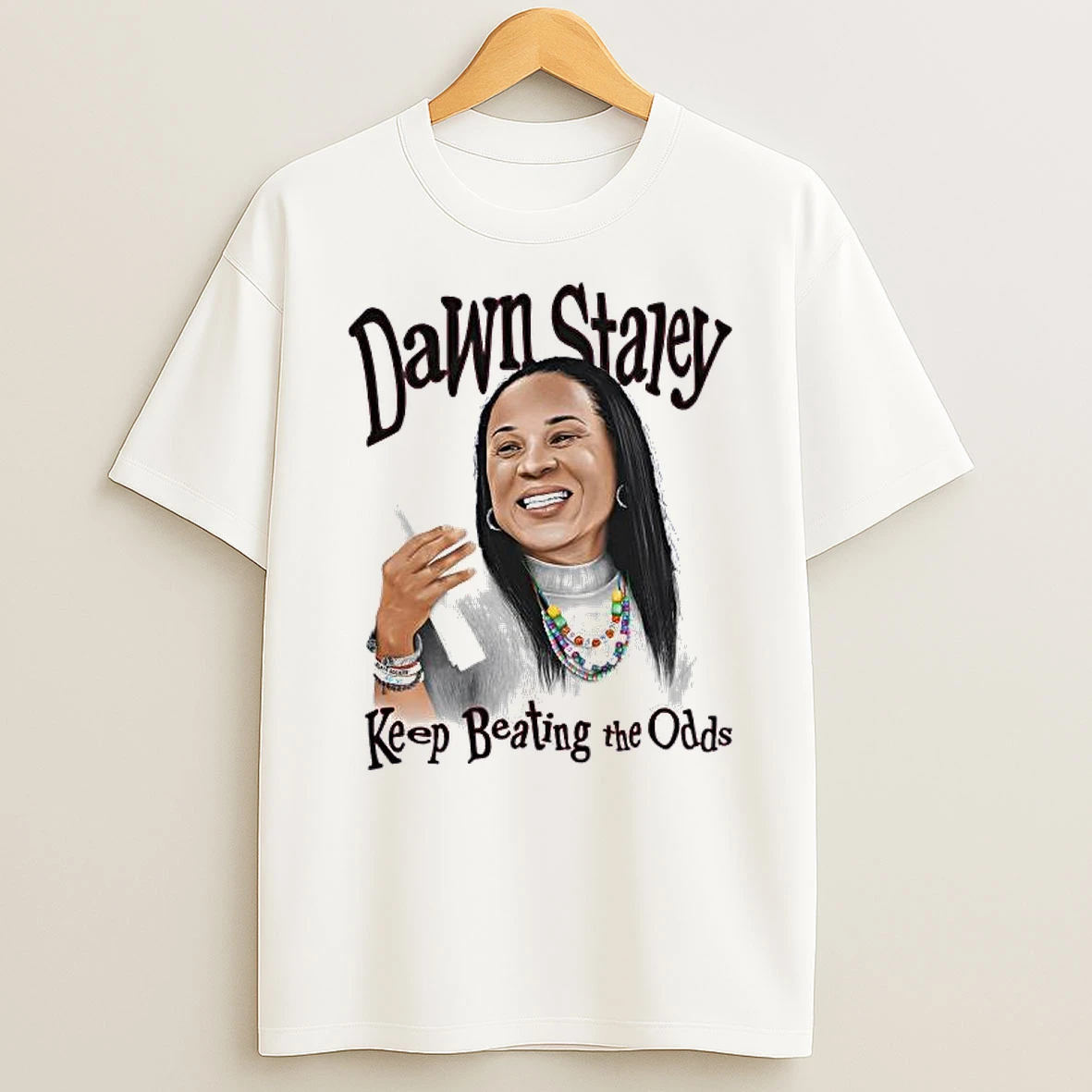 Dawn Staley Playa Society Keep Beating The Odds Shirts