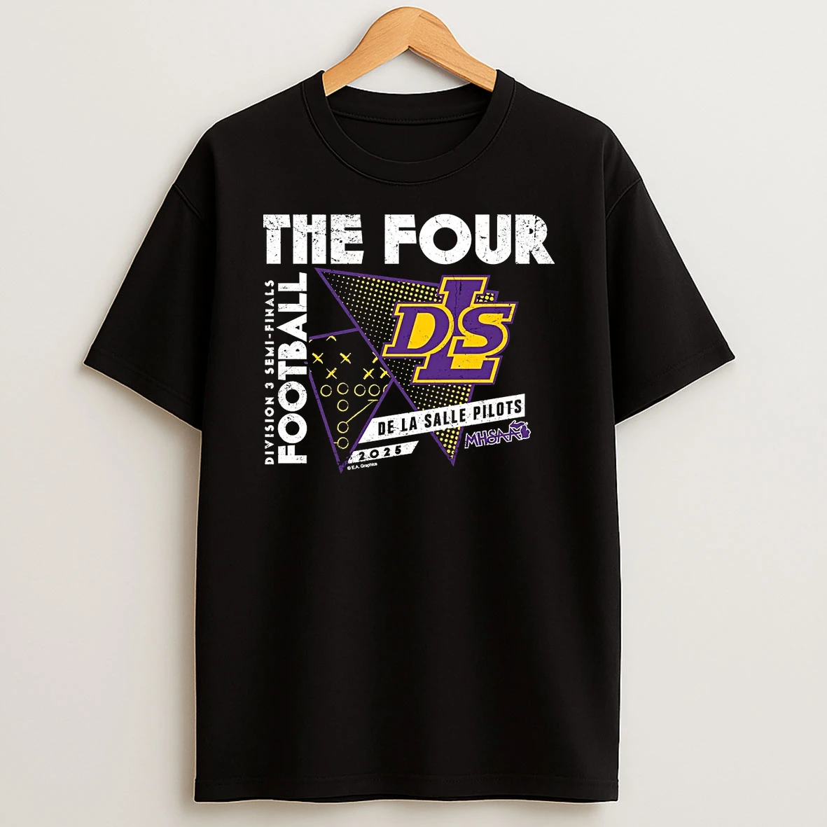 De La Salle Pilots 2025 D3 Semifinals The Four Shirts