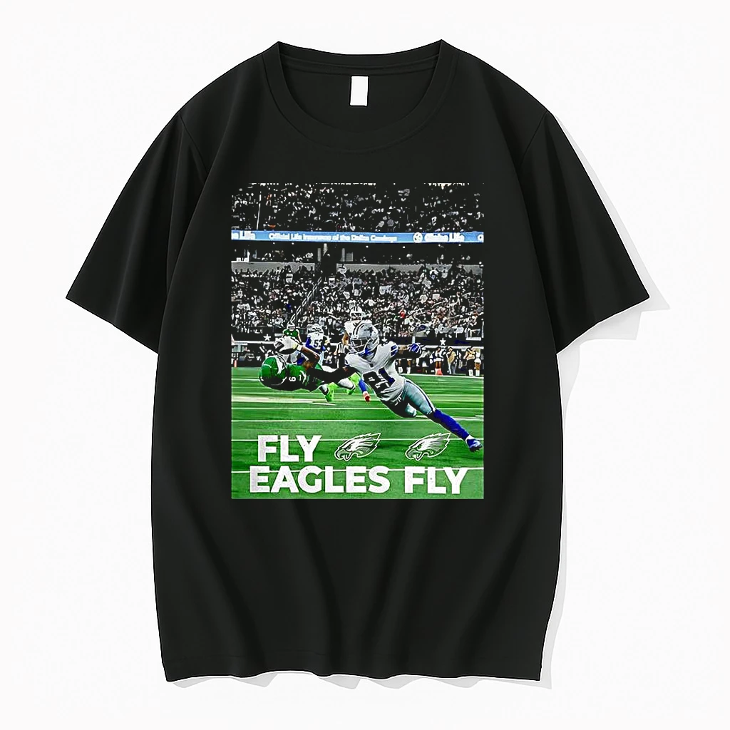 Devonta Smith Philadelphia Eagles Touchdown Fly Eagles Fly Moment Shirts