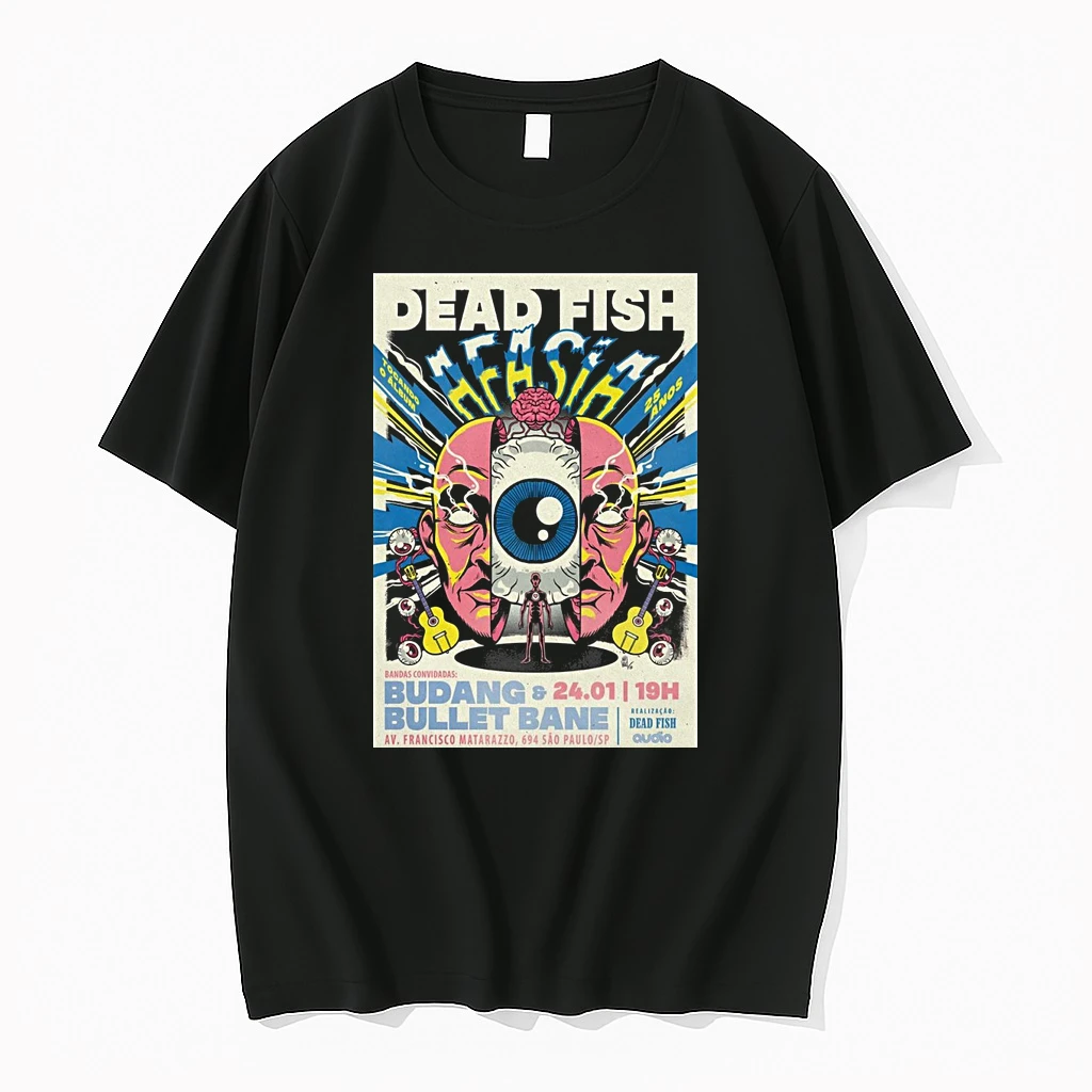 Dead Fish January 24 2026 Audio In Sao Paulo Brazil Shirts