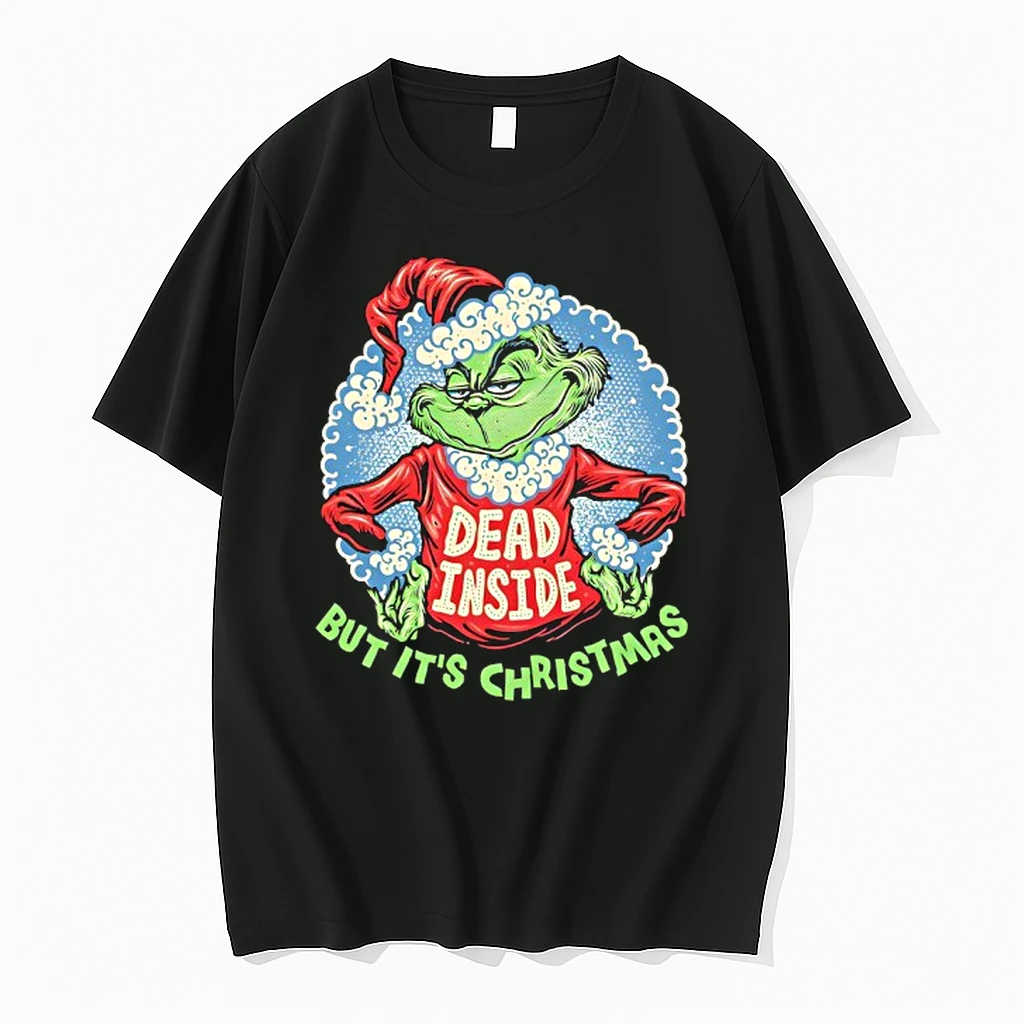 Dead Inside But Its Christmas Grinch Shirts