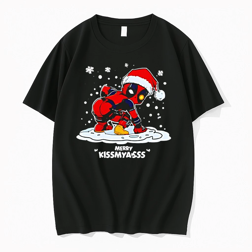 Deadpool Merry Kissmyass Shirts