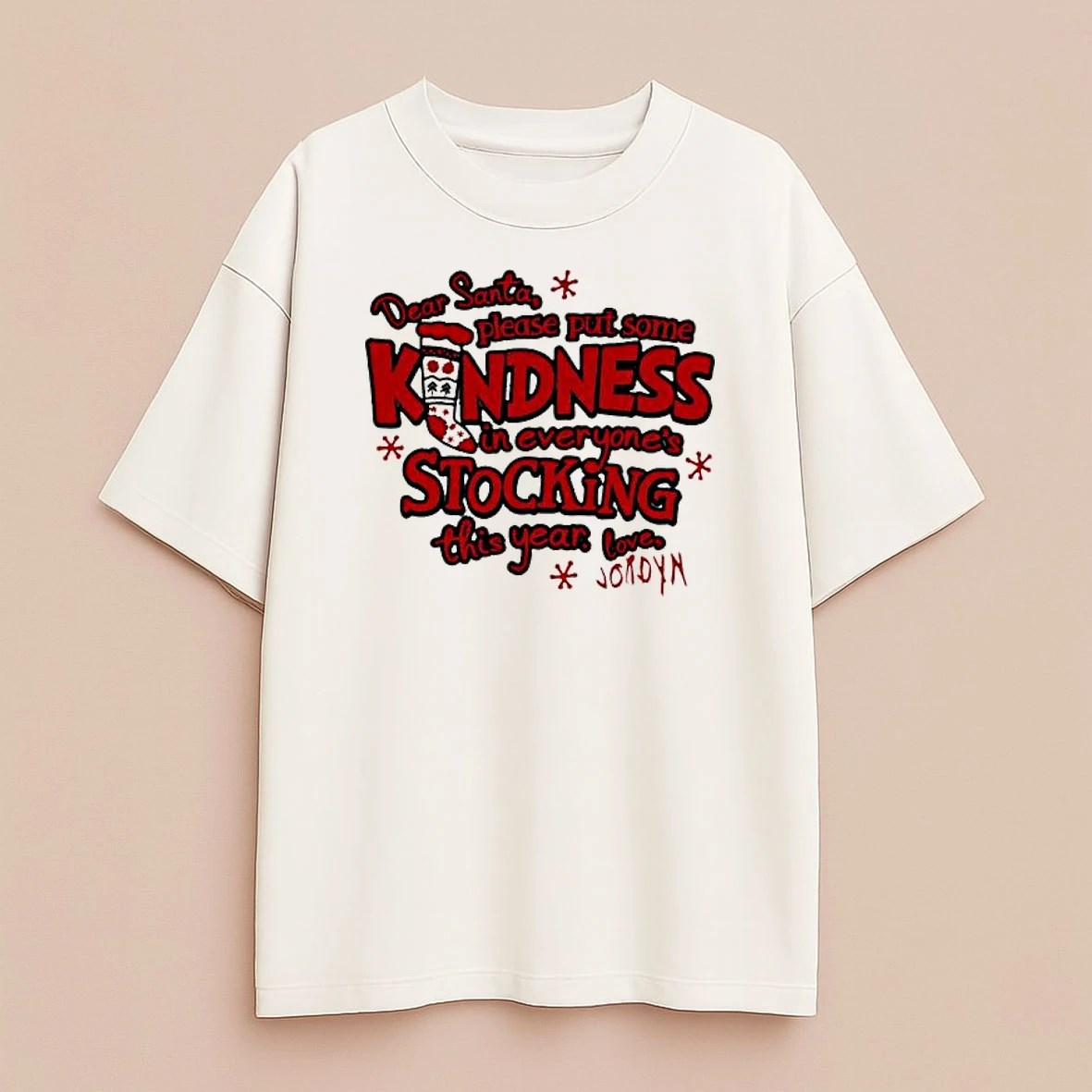 Dear Santa Please Put Some Kindness Stocking In Everyones This Year Love Premium Shirt Sweater