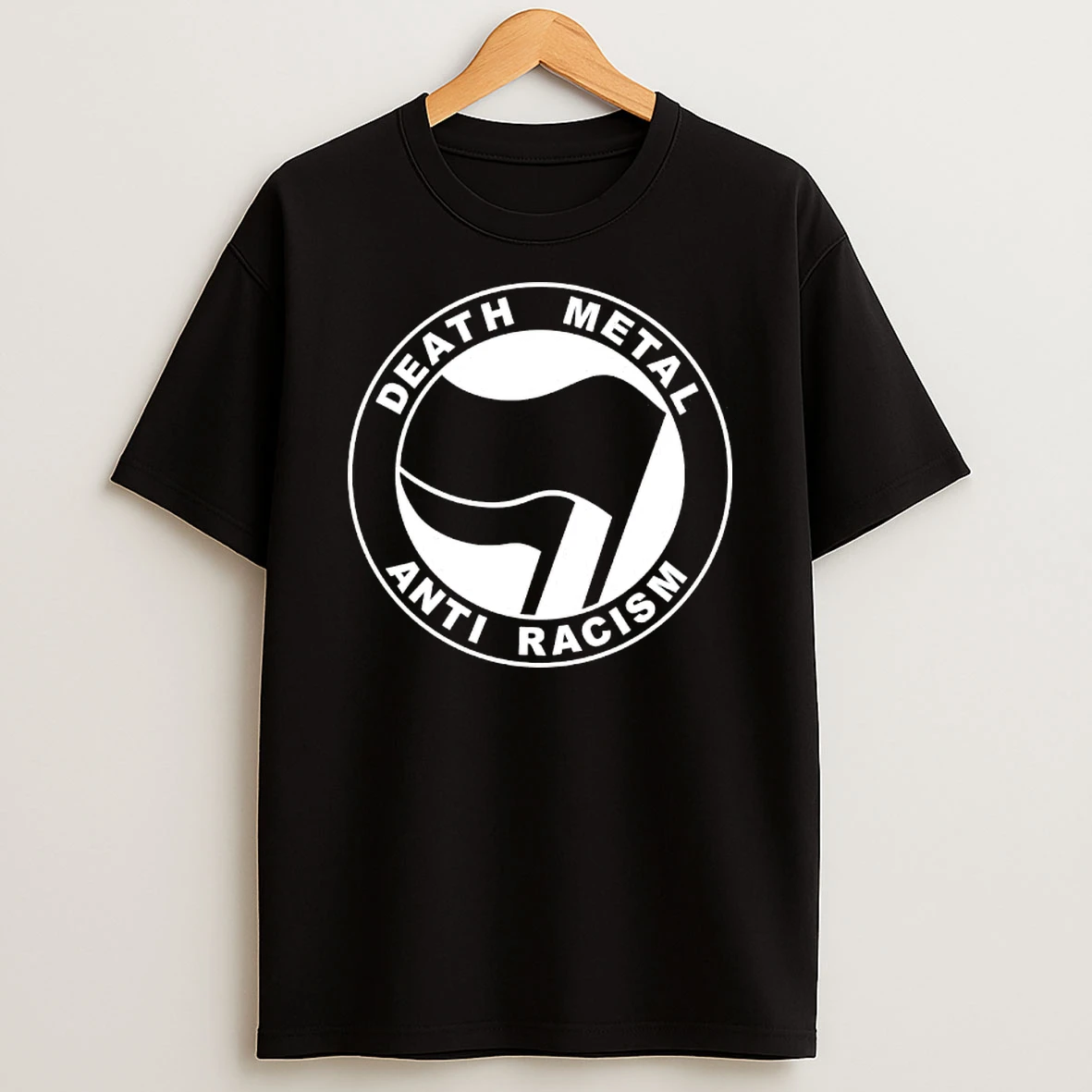Death Metal Anti Racism Anti Fascist Action Antifa Logo Shirts
