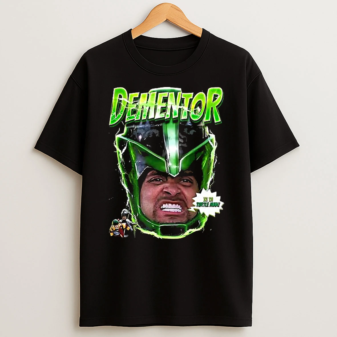 Dementor Face Jingle All The Way Ta Ta Turtle Man Shirts