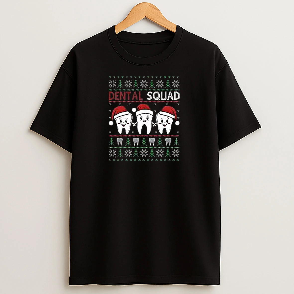 Dental Squad Funny Christmas Dentist T Shirts