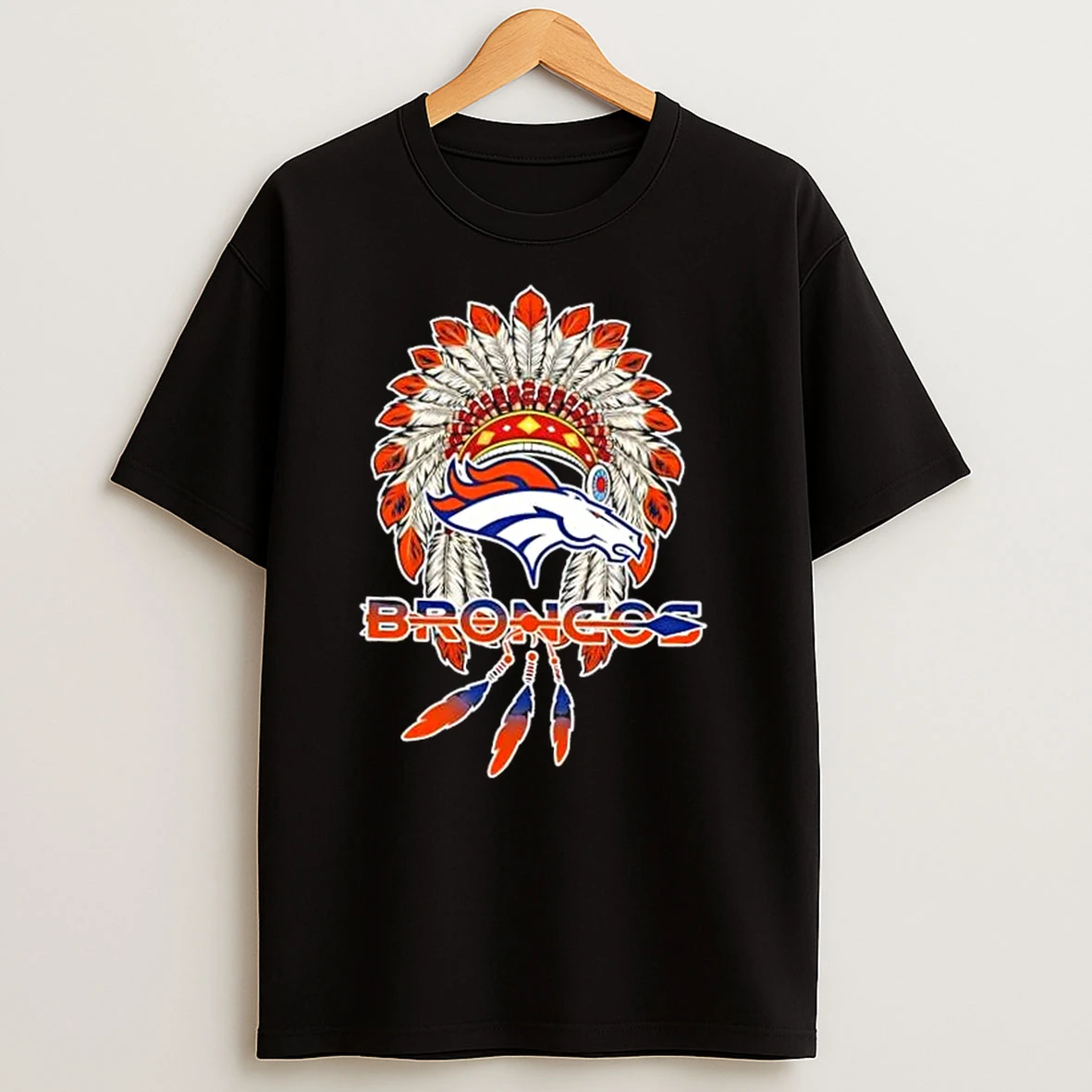 Denver Broncos Football X Native American T Shirts