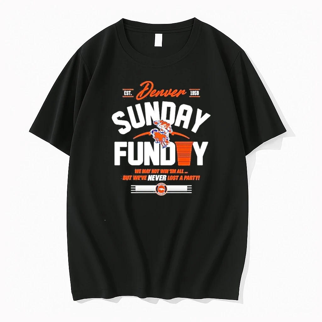 Denver Broncos Sunday Funday Football Shirts