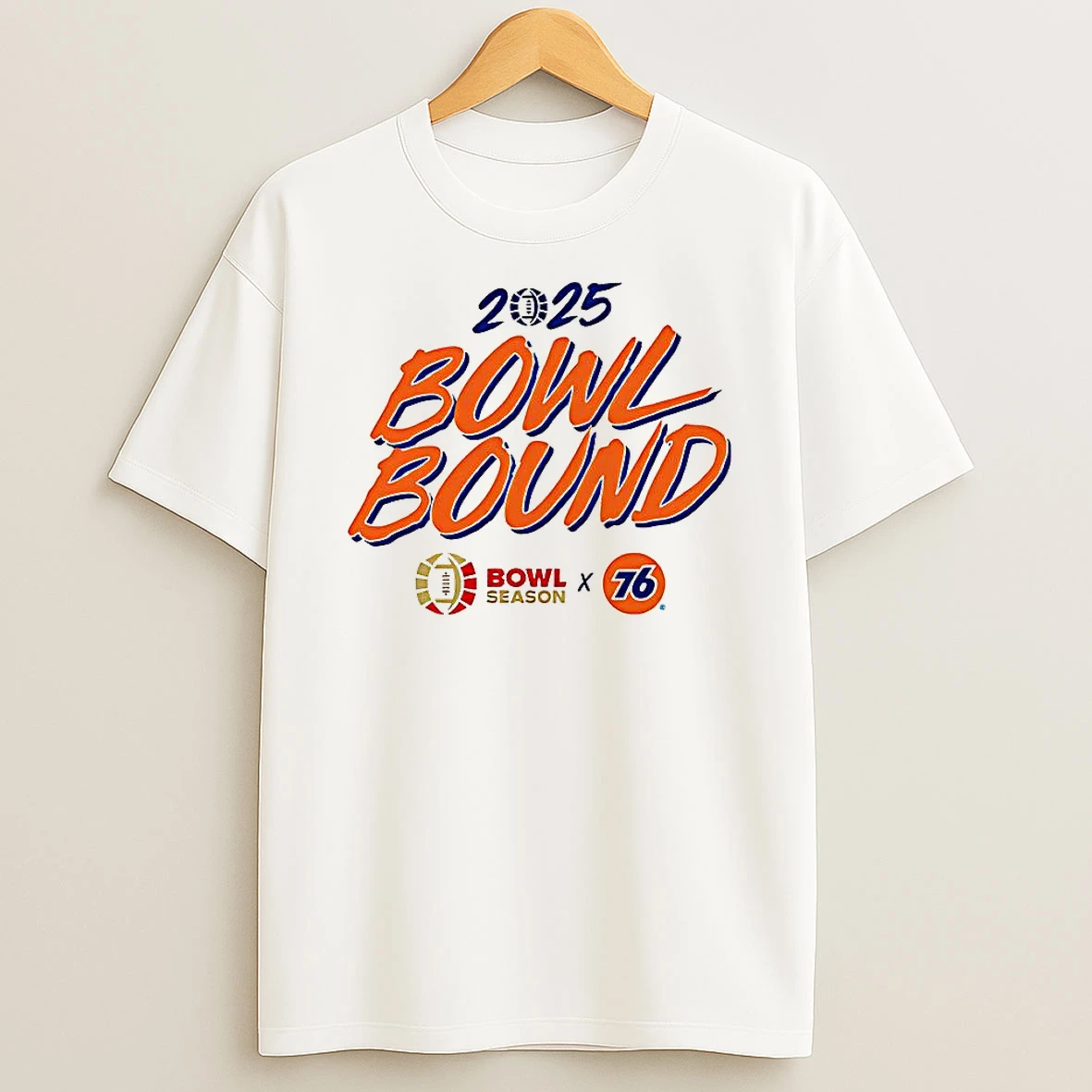Denver Broncos Football 76 Bowl Bound 2025 Shirts