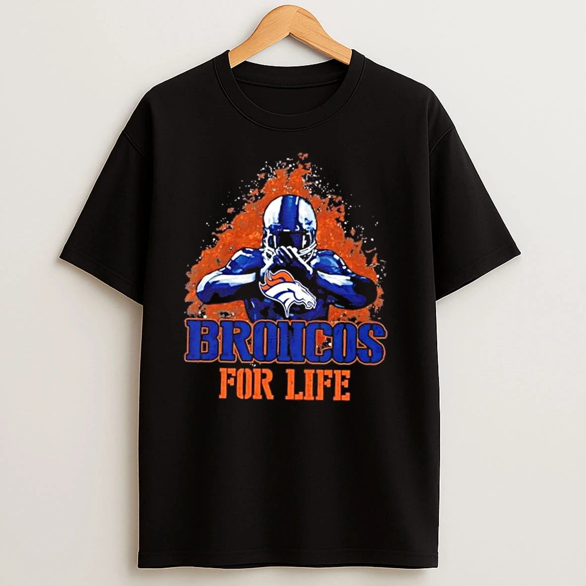 Denver Broncos Football For Life T Shirts