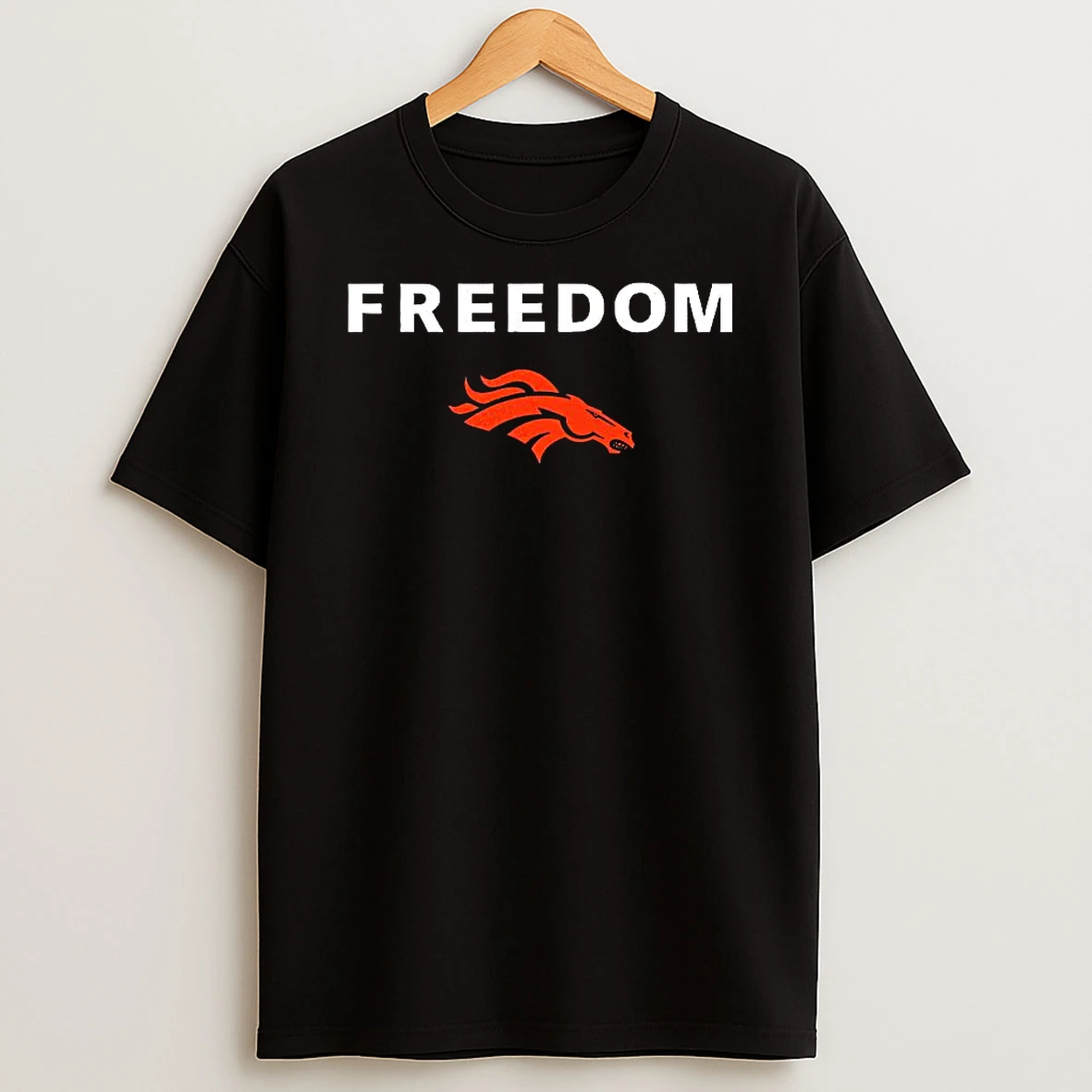 Denver Broncos Football Freedom Logo Shirts
