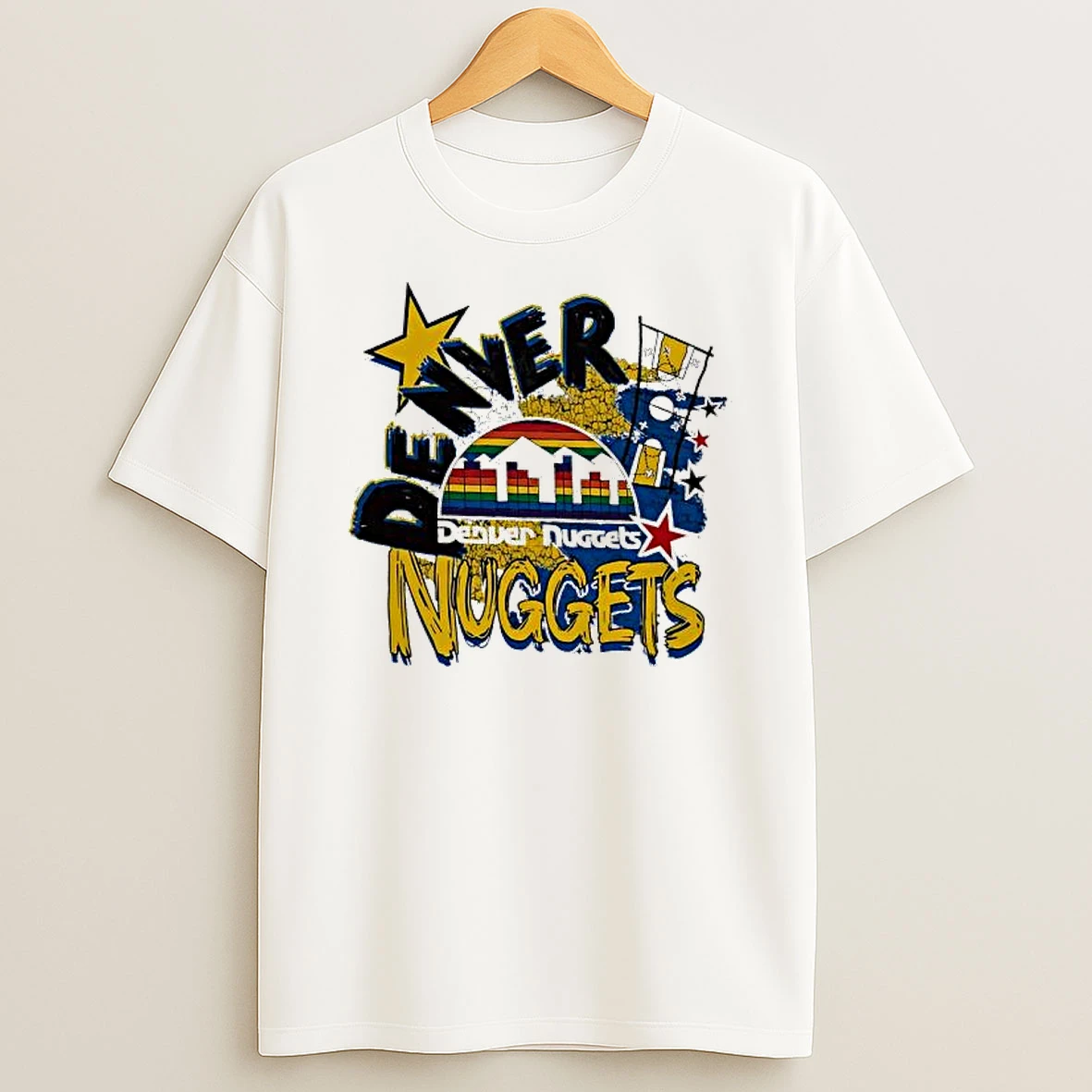 Denver Nuggets Play By Play Graphic Stylish Shirts