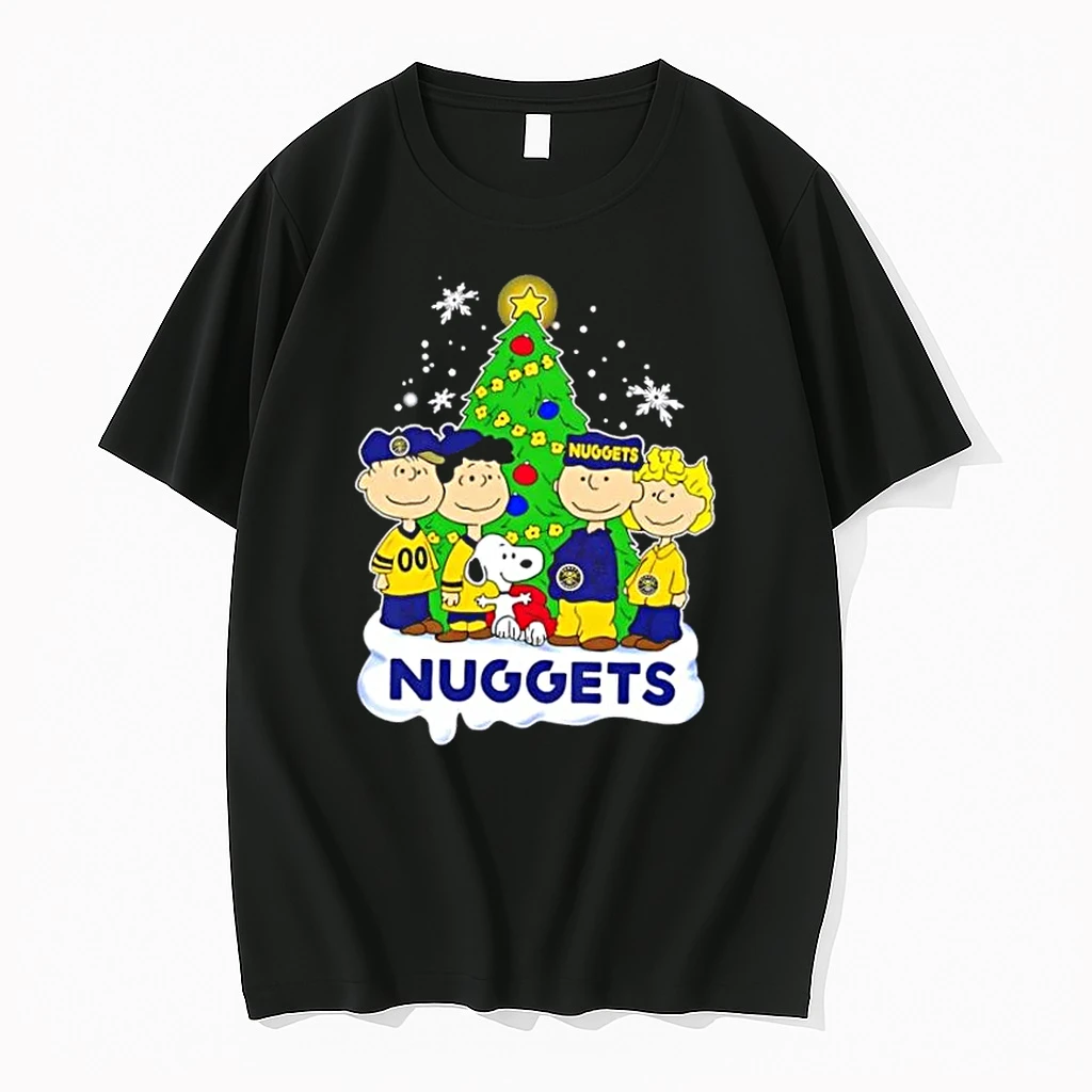 Denver Nuggets X Peanuts Snoopy And Friends Christmas Tree Shirts