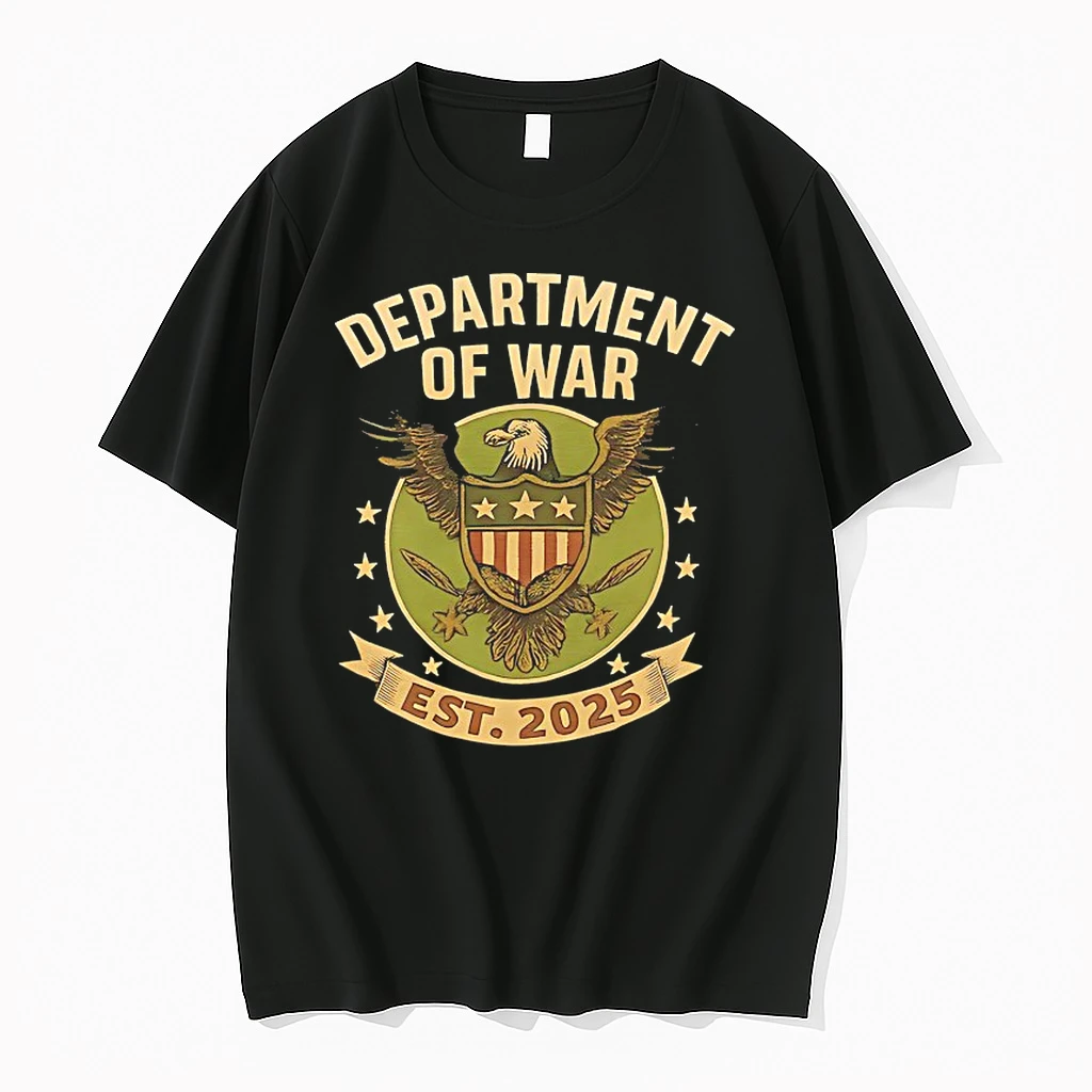 Department Of War Est 2025 Logo Shirts