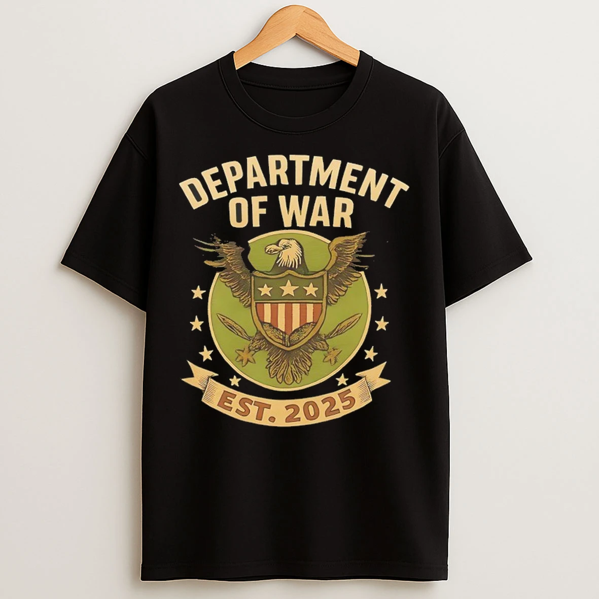 Department Of War Est 2025 Logo T Shirts