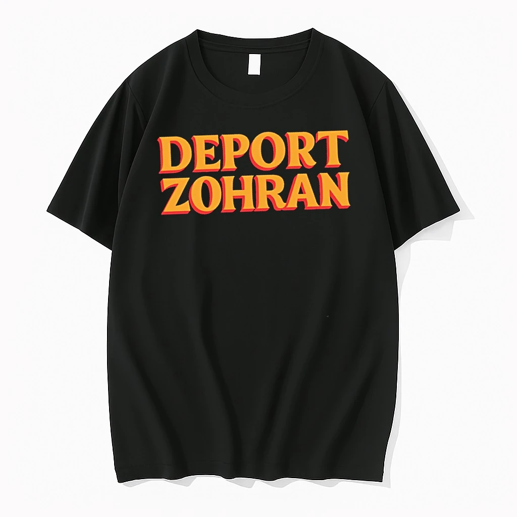 Deport Zohran Logo Shirts