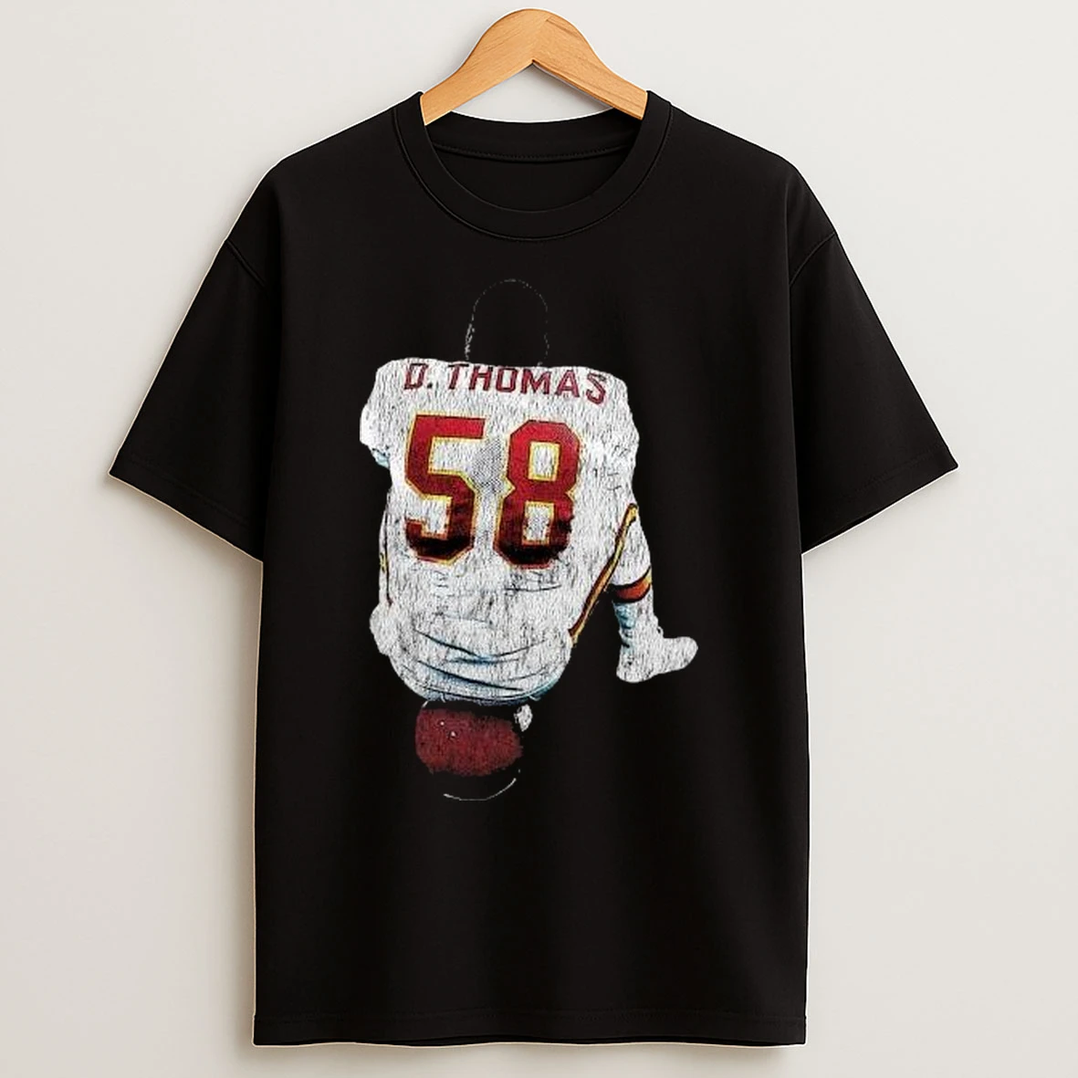 Derrick Thomas X Made Mobb Circle Black T Shirts