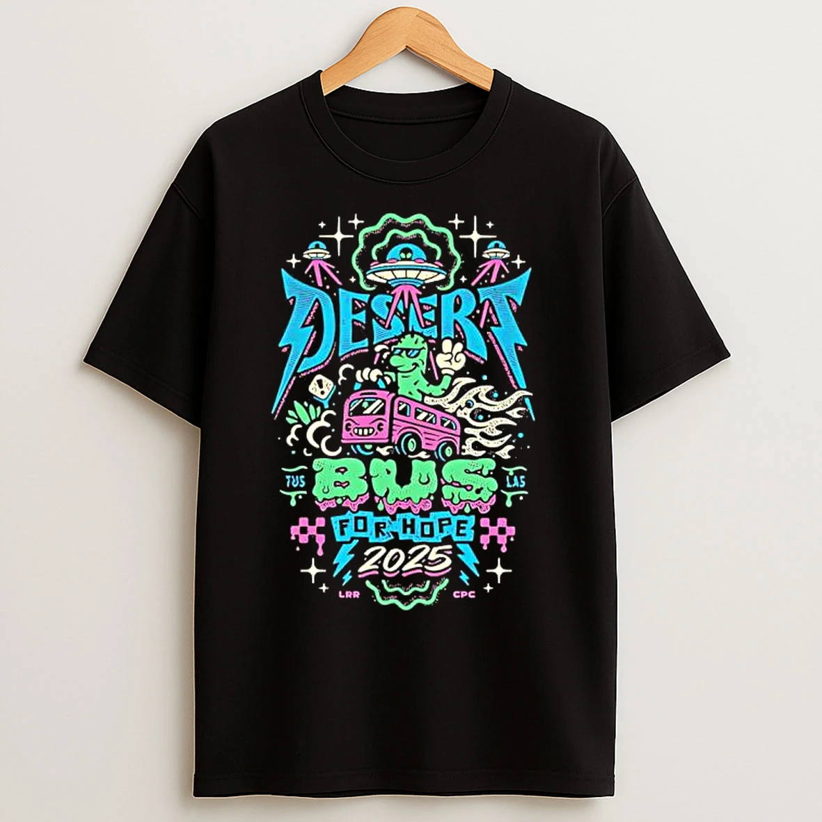 Desert Bus For Hope 2025 Graphic T Shirts