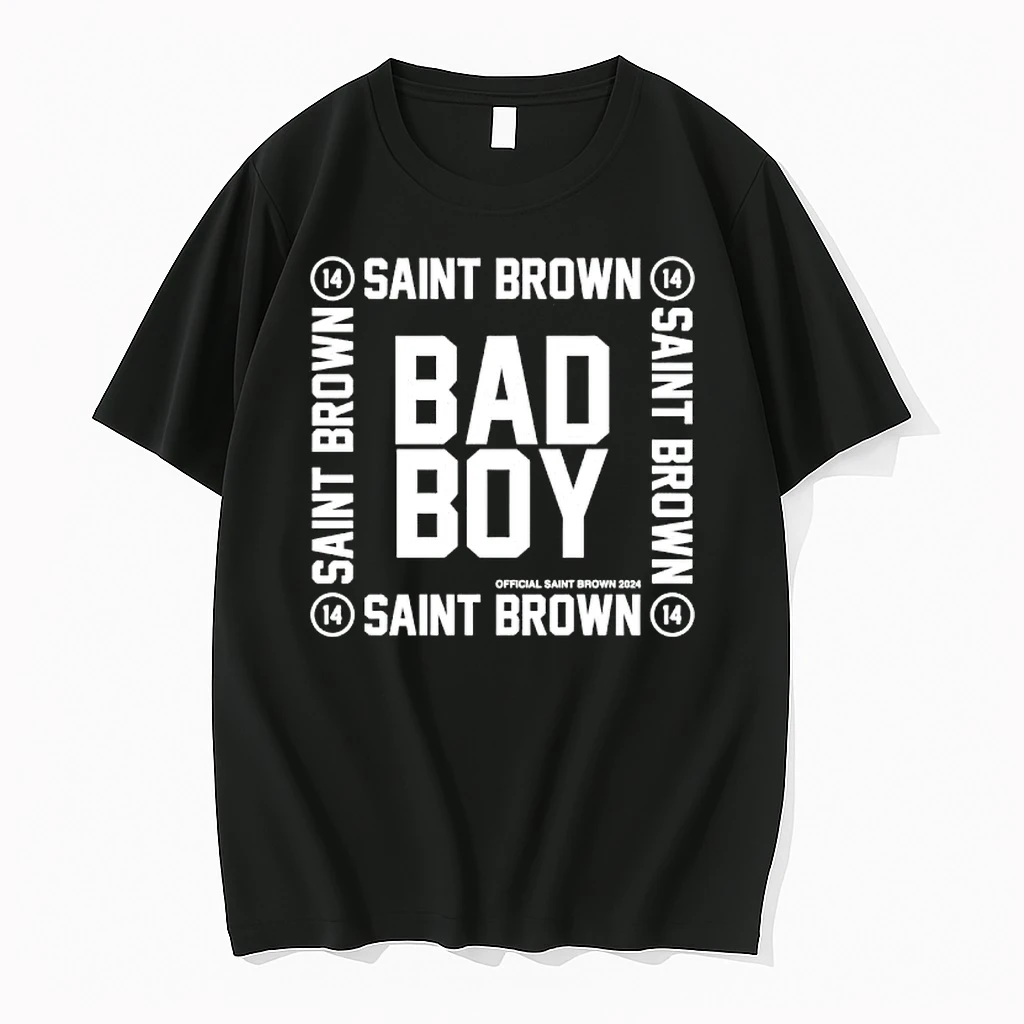Detroit Bad Boy Saint Brown 14 Shirts
