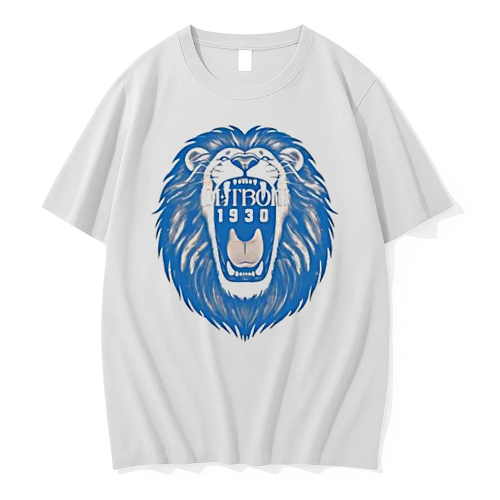 Detroit Lions 1930 Vintage Roaring Lion Baseball Shirts