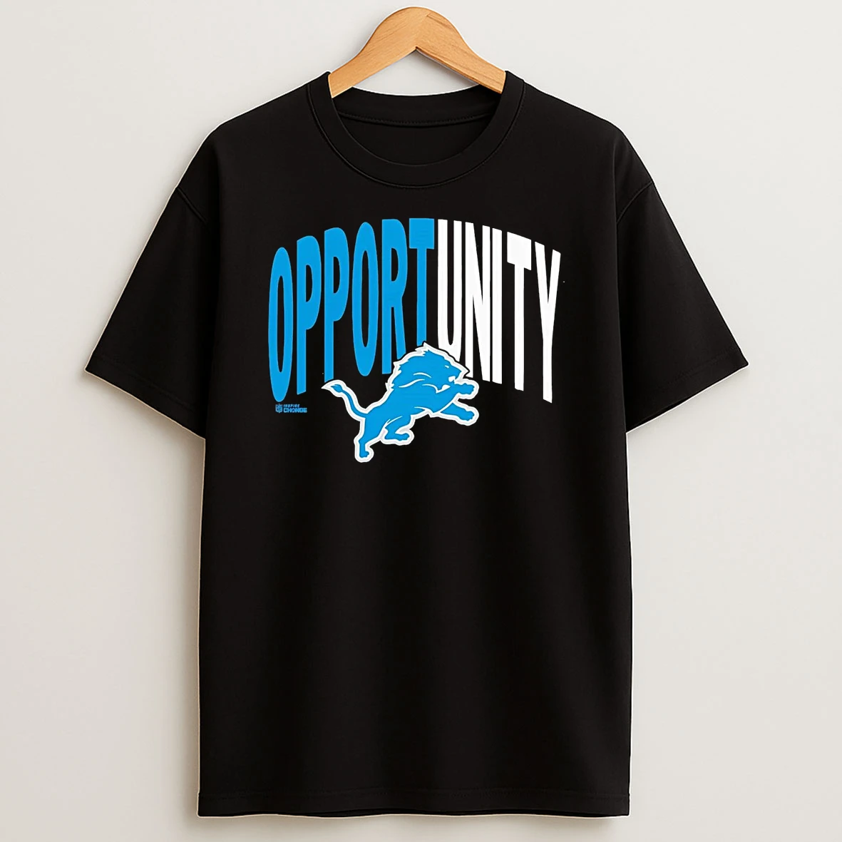 Detroit Lions 2025 Opportunity Inspire Change Shirts